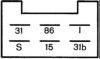 SCANI 331881 Relay, wipe-/wash interval